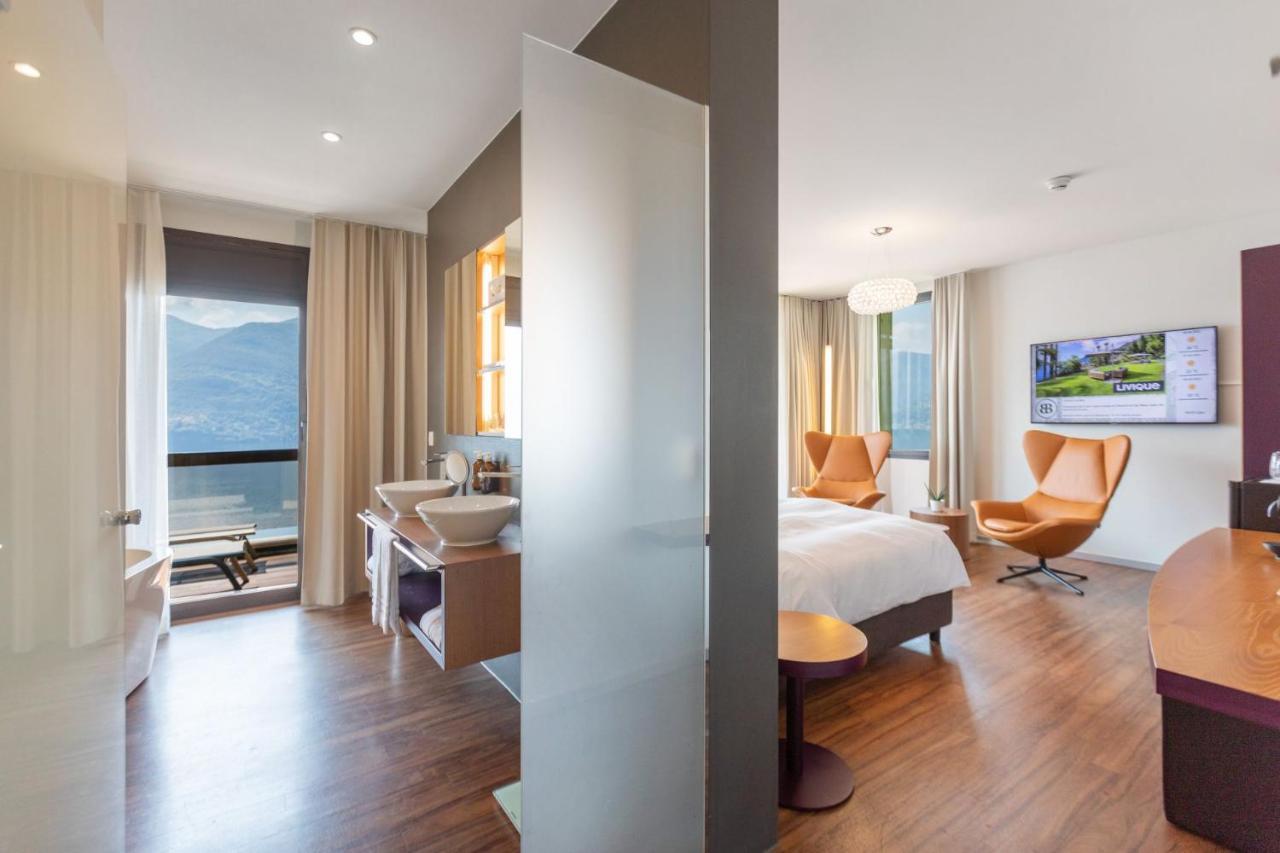 Parkhotel Brenscino Brissago Exteriör bild