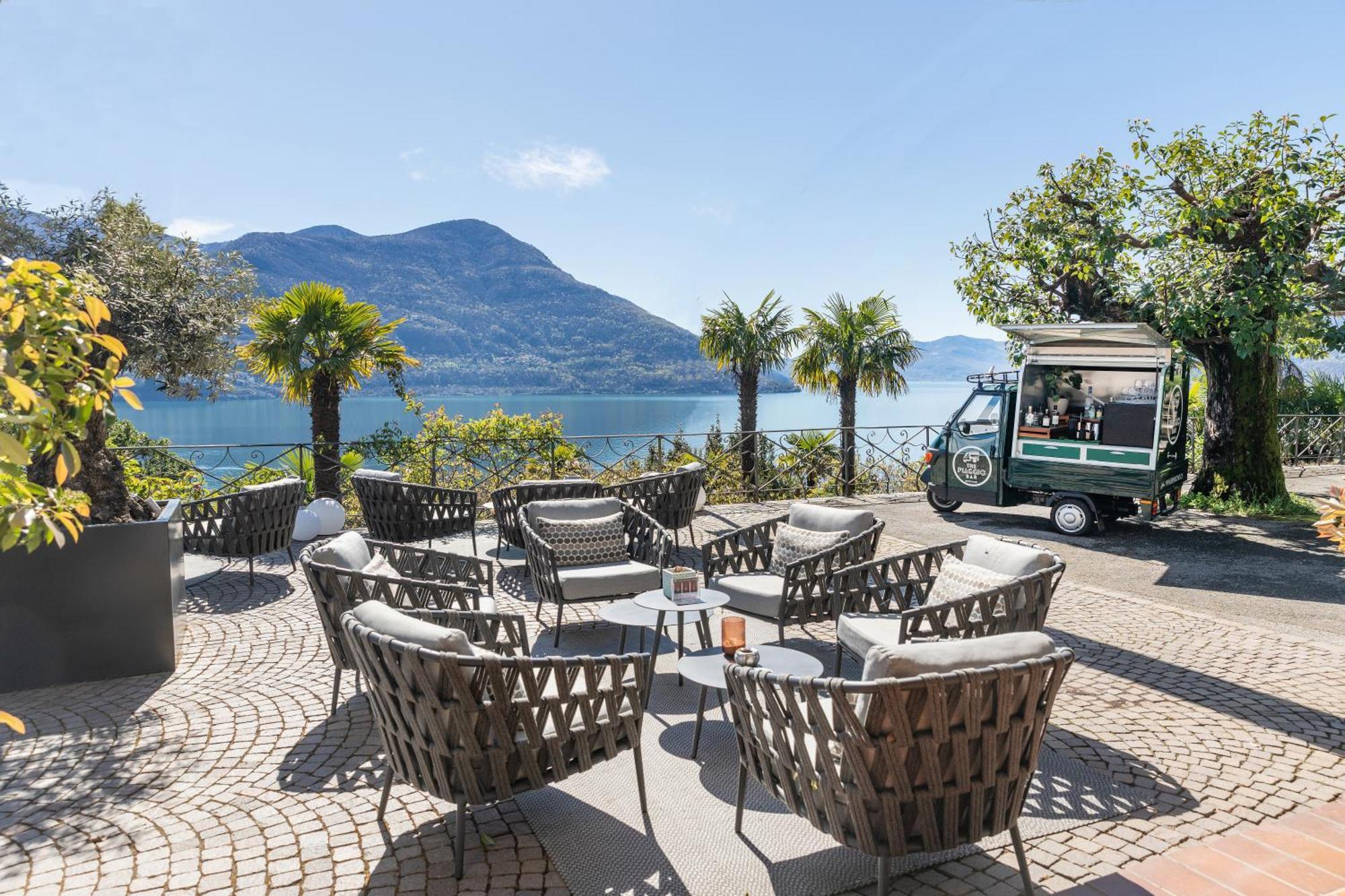 Parkhotel Brenscino Brissago Exteriör bild