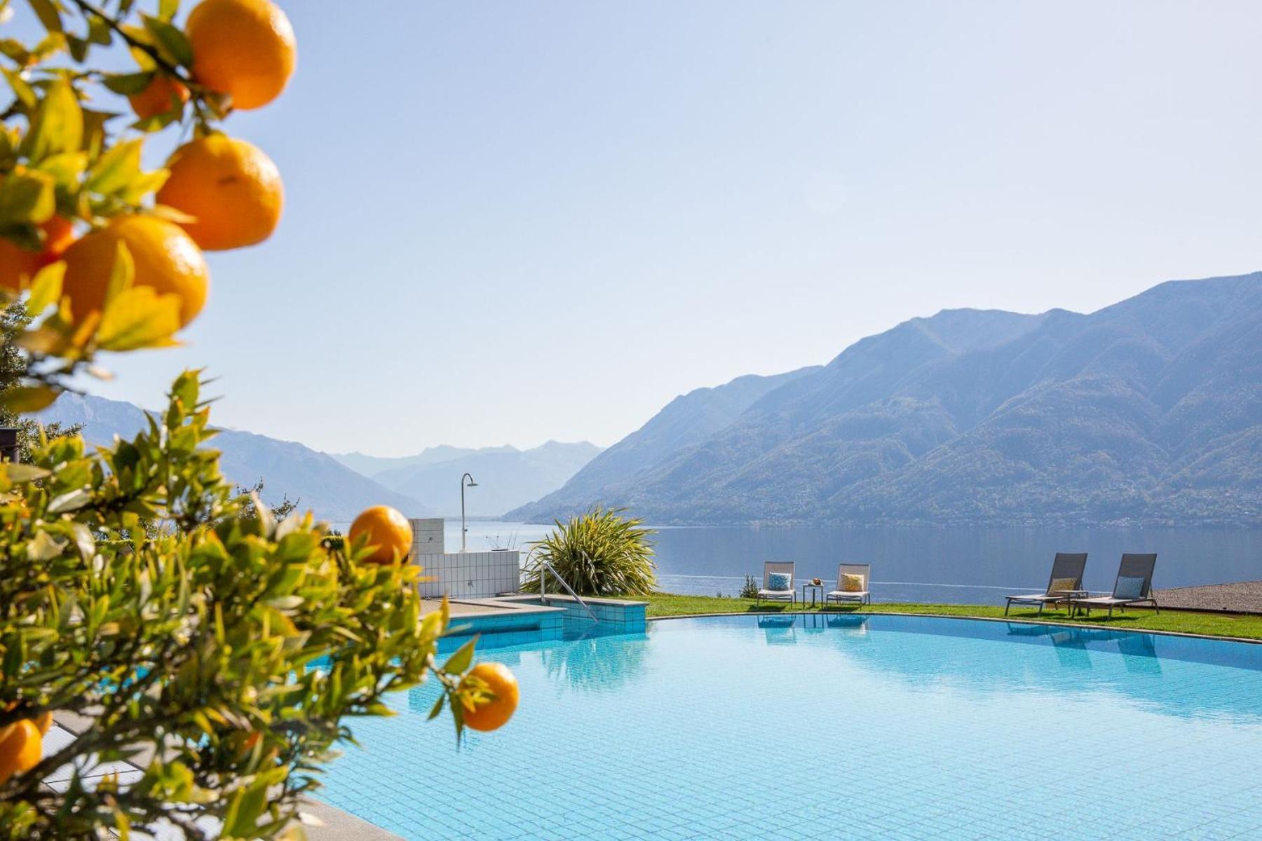 Parkhotel Brenscino Brissago Exteriör bild